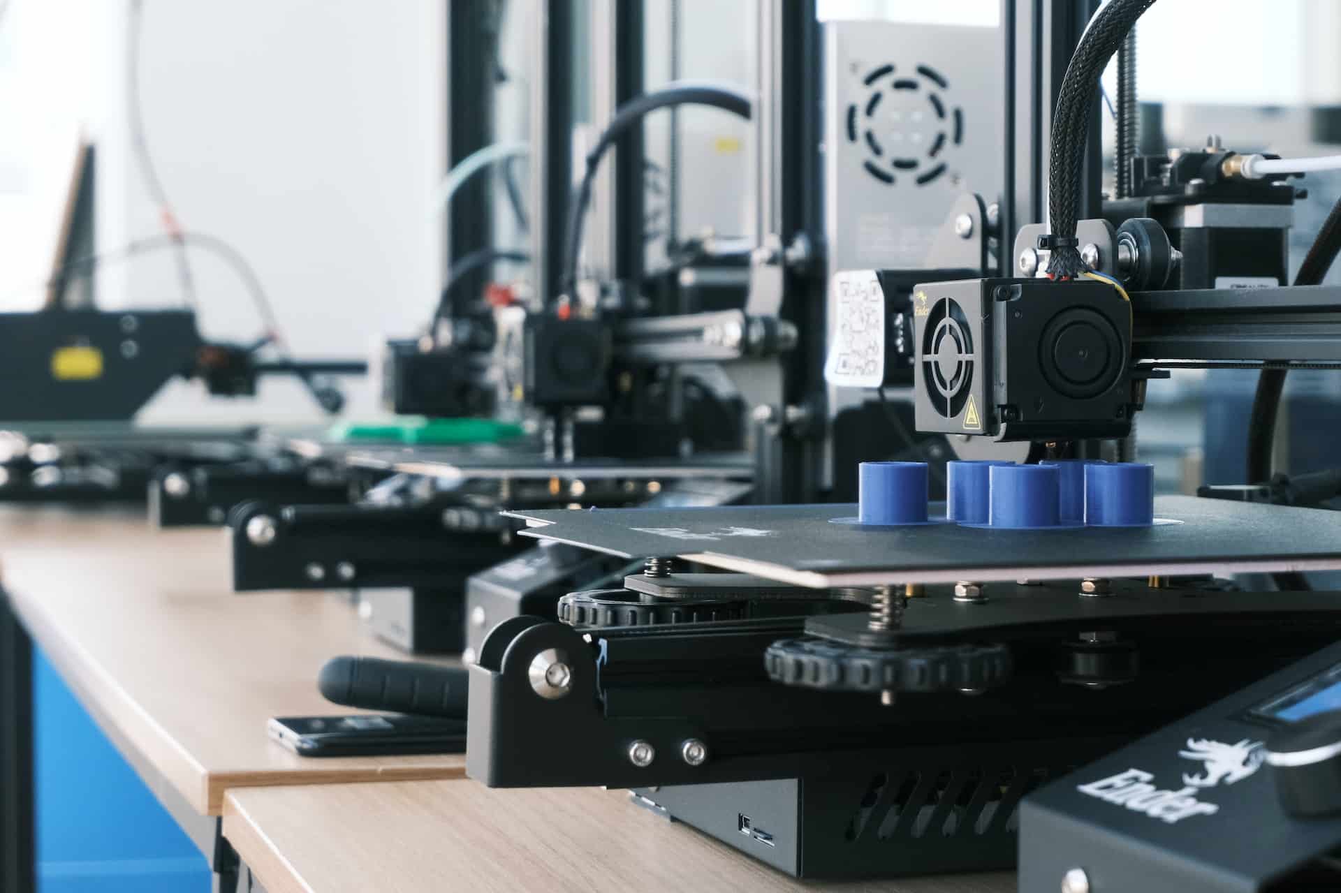 3D printing machines aiding real estate software development.